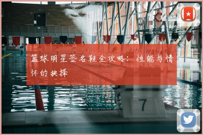 篮球明星签名鞋全攻略:性能与情怀的抉择