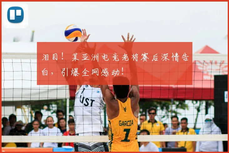 泪目!某亚洲电竞老将赛后深情告白,引爆全网感动!