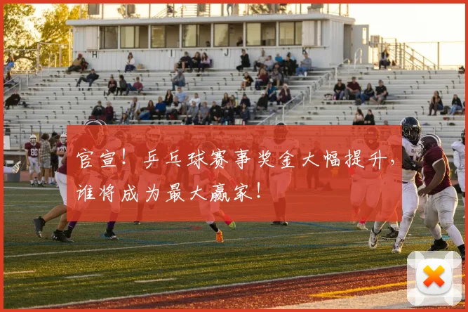 官宣!乒乓球赛事奖金大幅提升,谁将成为最大赢家!